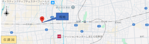 佐野市大橋町土地位置図